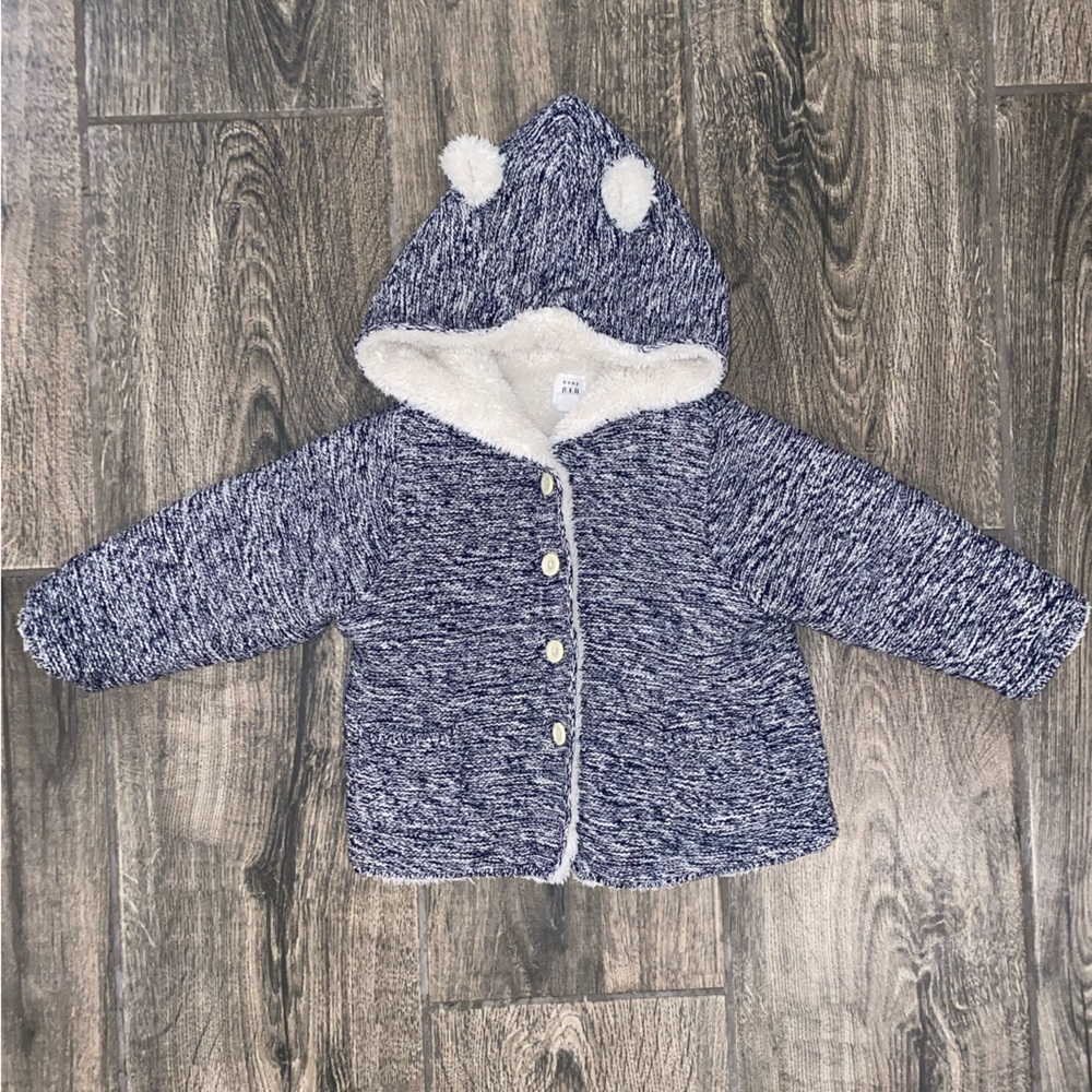 BabyGAP Sherpa Lined Cardigan